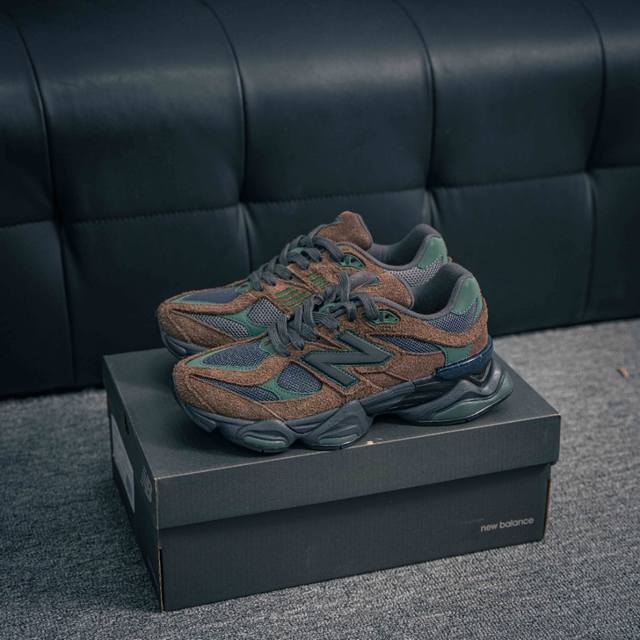 210 核心私 new Balance Nb9060系列 新百伦绒面革网布经典百搭防滑耐磨透气低帮生活休闲鞋 全套原楦原纸板原厂数据开发 进口三明治网面 原装进