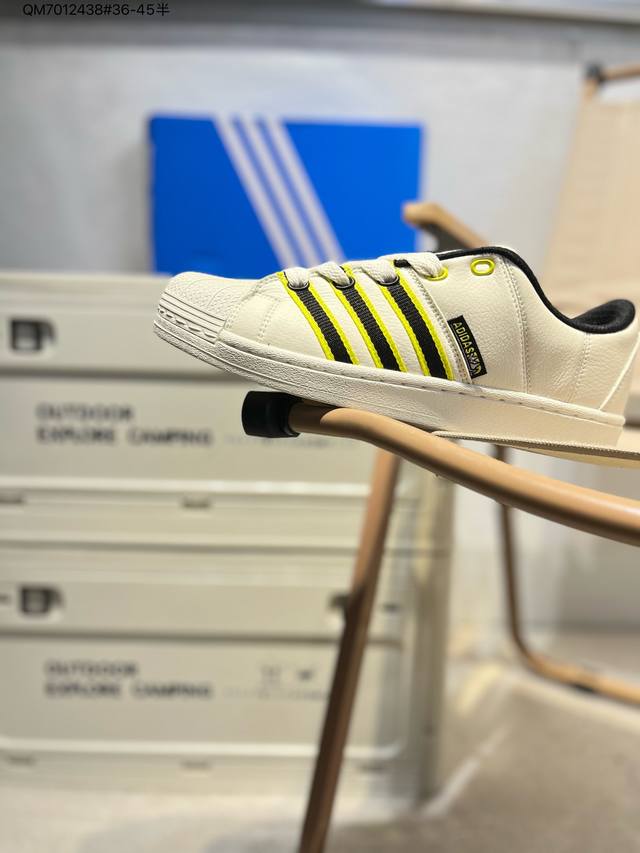 130 阿迪达斯Adidas三叶草 Originals Superstar 贝壳头系列低帮经典百搭休闲运动板鞋 If8179 Qm7012438#36-45半
