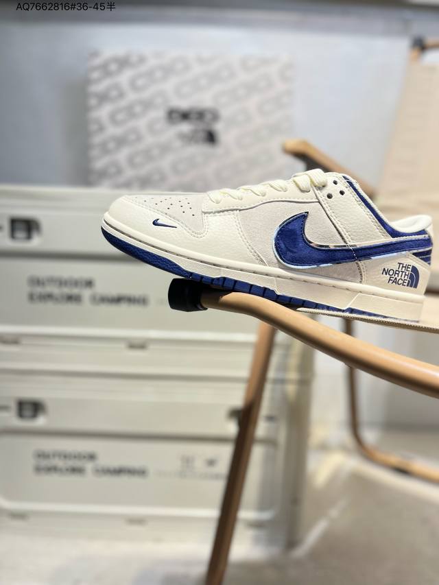 270 nike Sb Dunk Low“北面联名” 周年高端定制 低帮休闲板鞋 定制鞋盒 超高清洁度 皮料切割干净无任何毛边 细节完美Dq1098 Aq766