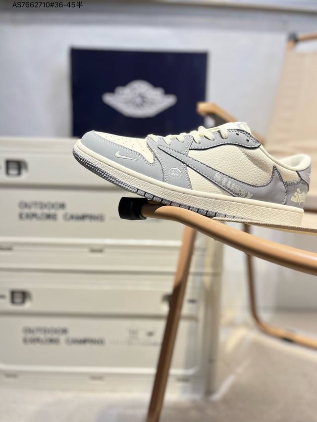 330 公司级头层皮乔丹Air Jordan 1 Low Aj1低帮系列篮球鞋 官方同步配色 原装级产物 #拒绝公底 立体鞋型 细节完美 高清洁度Ld2025