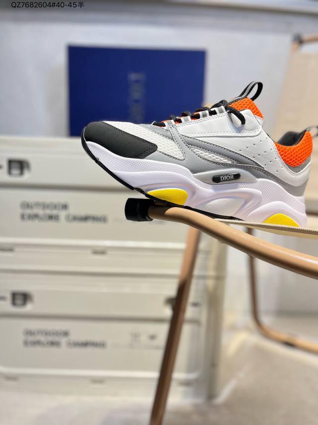 170 迪奥/Dior Homme Connect 橡胶增高时装鞋 迪奥老爹鞋 走秀款1039256 Qz7682604#40-45半