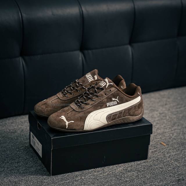 210 核心私 puma Speedcat Og 彪马薄底系列 复古运动休闲跑鞋 鞋面设计轻量透气 提供了舒适性和穿着感受 柔软内里材质 穿着更加舒适 橡胶鞋底