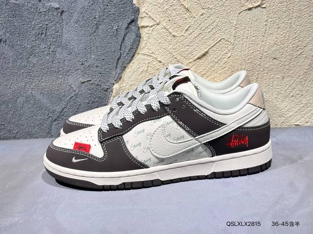 200 nk Sb Dunk 低帮休闲板鞋 #定制皮料 原楦原纸板 纯正空军版型 高清洁度 内置全掌气垫Xf8698 Qslxlx2815
