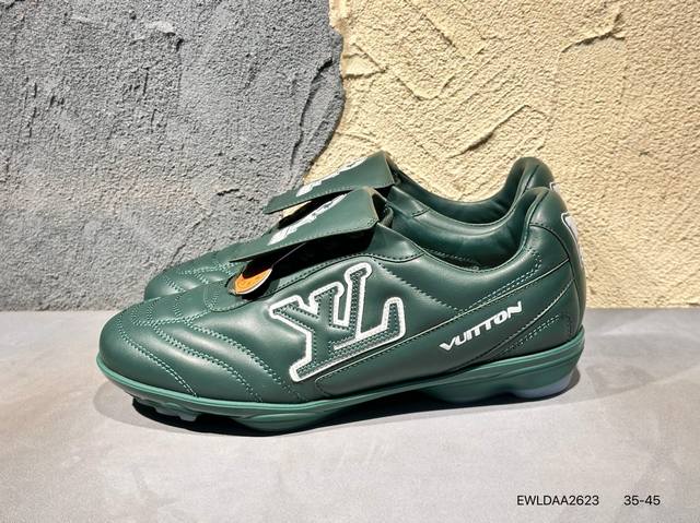 420 #新品上市实拍 全新Lv路易威登Louis Vuitton Trainer Sneaker Low休闲运动文化百搭篮球板鞋Ewldaa2623