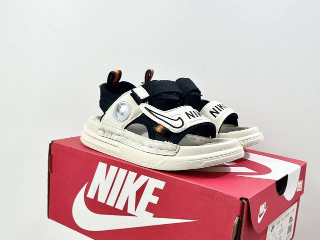 清仓价50 乔1代儿童魔术贴凉鞋（不退换） size：26-35码 太爱Nk乔一款啦 凉鞋太棒啦 精致细节做工，质感超舒服 耐磨防滑大底，满足日常需求