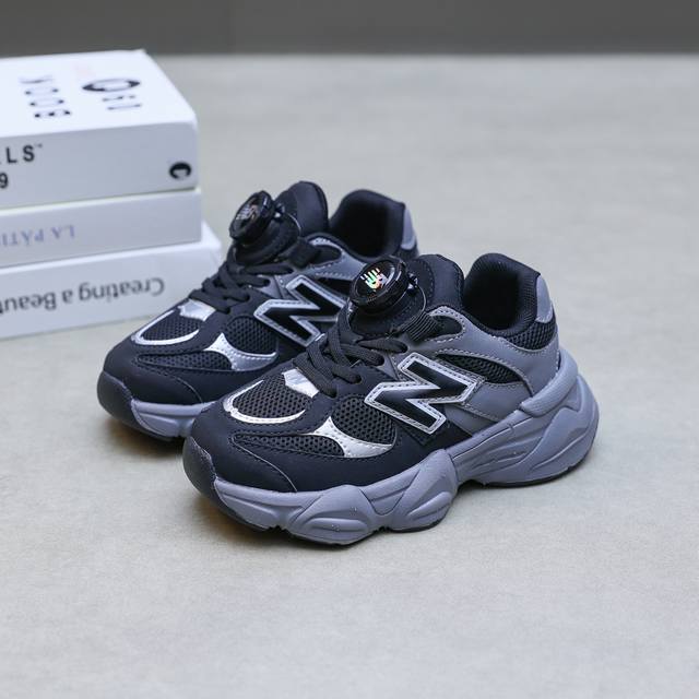 160 nb9060旋转纽扣童鞋 new Balance 9060运动休闲跑鞋 码数：26-37