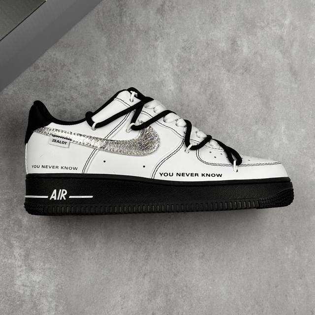 本地 核心私 Nike Air Force 1'07 Low 破斧沉舟 空军一号低帮休闲板鞋 #定制皮料 定制鞋盒 配件齐全 原楦原纸板 纯正空军版型 内置全掌