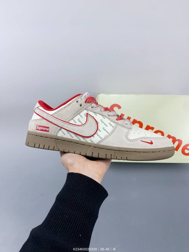 Nike Sb Dunk Low 周年高端定制 低帮休闲板鞋 定制鞋盒 大厂纯原品质出货 超高清洁度 皮料切割干净无任何毛边 细节完美 Size：如图 编码：