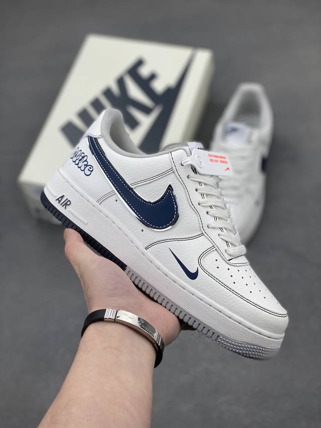 海外限量发售！公司级Nike Air Force 1 '07 Low 空军一号 低帮 运动鞋 休闲鞋 折边针车 工艺难度大 原楦头原纸板 原装鞋盒 定制五金配件