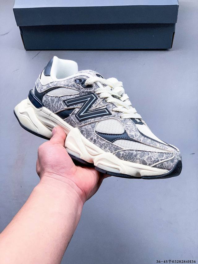 New Balance 又带来了新鞋型 9060 ，并且是与芝加哥街头品牌 Joe Freshgoods 的联名款。鞋身主体采用了类似 990 系列的设计风格，