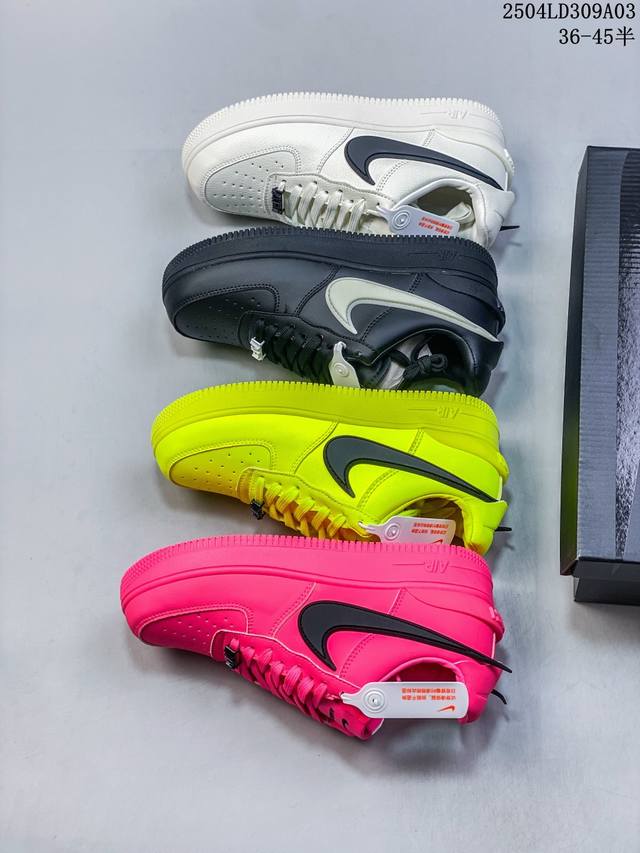 福利套现特价带半码 耐克 Nike Air Force 1 ’07 空军一号 Af 1 低帮 厚底增高百搭 小白鞋 休闲运动板鞋。柔软、弹性十足的缓震性能和出色