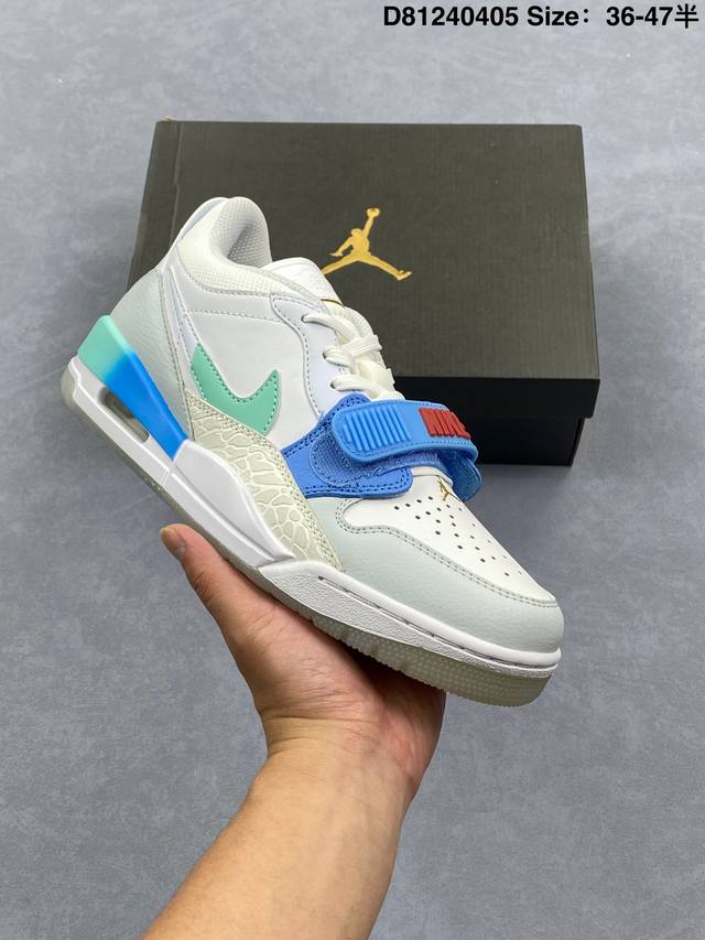 耐克 Nike Aj312 Air Jordan Legacy 312 Nrg“Pure White” 官方货号:Cd7069 164乔丹联名号称 “最强三合一