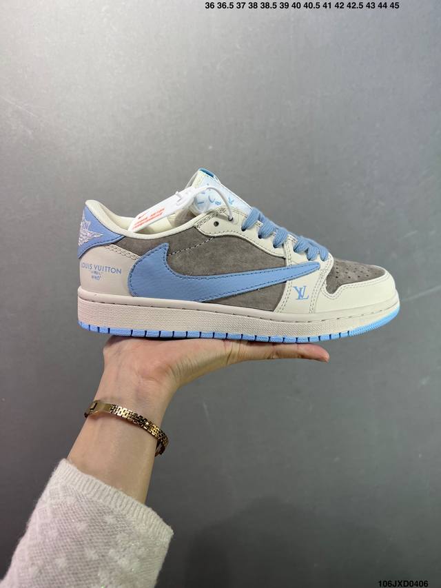 公司级Nike Air Jordan 1 Low 定制配色 定制Aj高端定制 低帮复古文化板鞋 #定制鞋盒 大厂纯原品质出货 超高清洁度 皮料切割干净无任何毛边