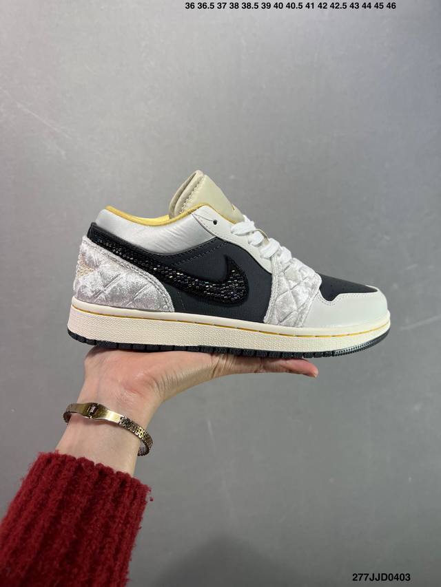公司级Nike Air Jordan 1 Low Aj1乔1低帮休闲板鞋 同步官方配色 官方货号:Dv1762-001 尺码:36 36.5 37.5 38 3