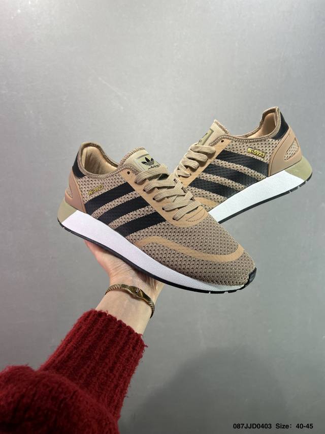 Adidas N-5923 春夏透气小Iniki 伊尼基复古跑步鞋“黑白”Cq2337 尺码：36 36.5 37 38 38.5 39 40 40.5 41