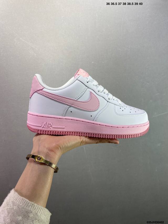公司级Nike Air Force 1 '07 Low 空军一号低帮运动板鞋 白酒红 原装级别 原楦头原纸板 打造纯正空军版型#专注外贸渠道 全掌内置蜂窝气垫