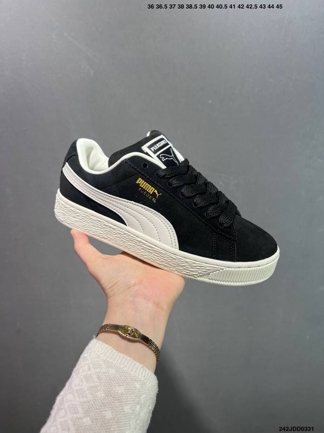Puma Suede Xl复古单品 彪马 防滑耐磨低帮德训板鞋 货号:400497 尺码:36～40如图 Id:242Jdd0331