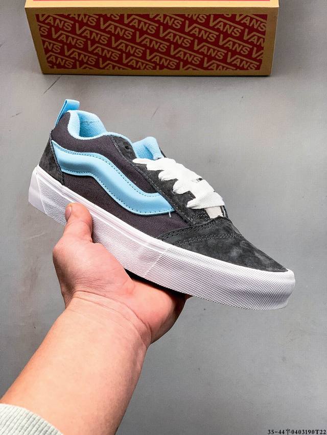 集图 公司级！万斯Vans Vault Knu-Skool Vr3 Lx 低帮休闲板鞋 0403190T22