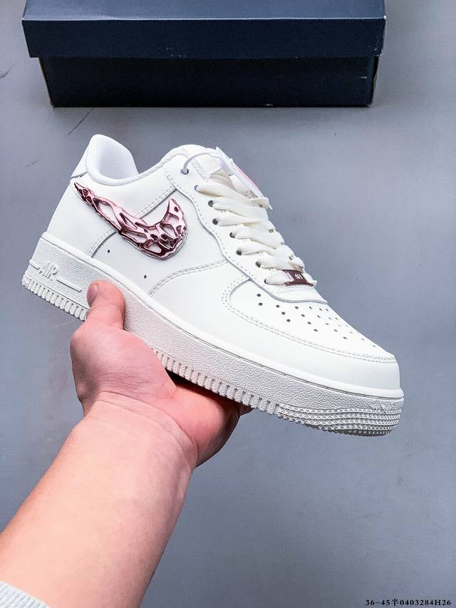 真标半码！耐克Nike Air Force 1 Low 空军一号低帮经典百搭休闲板鞋 0403284H26