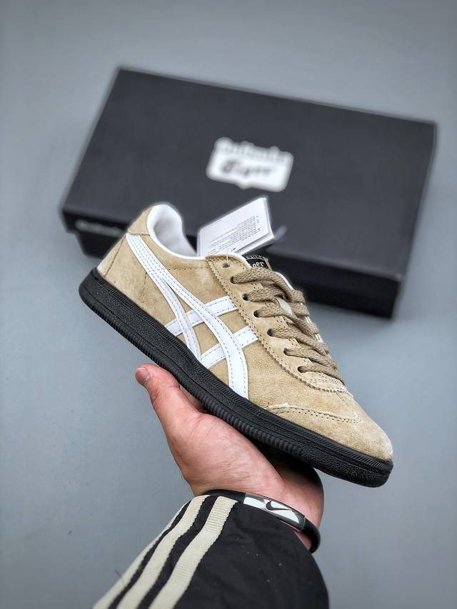 亚瑟士 鬼冢虎 Onitsuka Tiger Tokuten复古跑鞋街拍潮鞋低帮板鞋经典款德训中性复古运动鞋 货号：1183A907-203 尺码：36-45