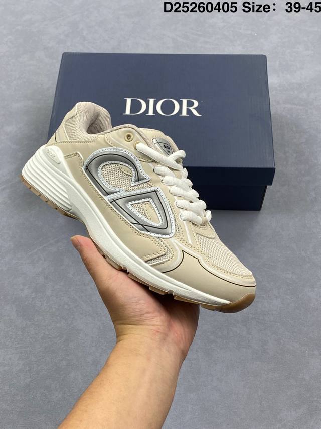 迪奥Dior Homme 高奢品牌经典复古老爹鞋 夸张流线极符 外形延续当下潮流得未来感老爹鞋 货号：3Sn279Zmb969430 尺码：如图 D252604