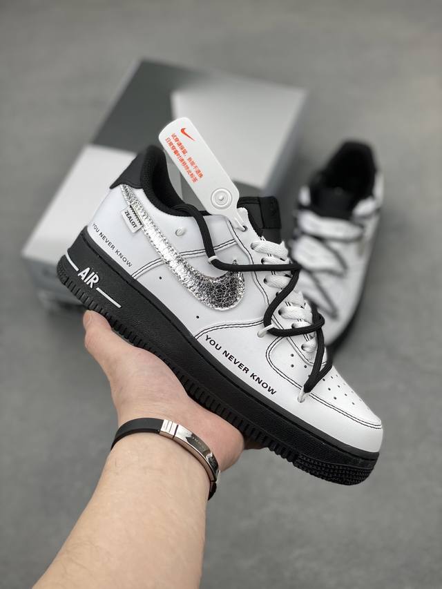海外限量发售！公司级Nike Air Force 1 '07 Low 空军一号 低帮 运动鞋 休闲鞋 折边针车 工艺难度大 原楦头原纸板 原装鞋盒 定制五金配件