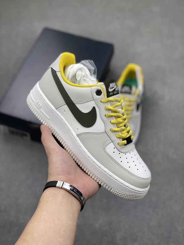 工厂P套现 福利特价 原本地 版本 Nike Air Force 1 '07 Low 原楦头原纸板 打造纯正空军版型 #专注外贸渠道 全掌内置蜂窝气垫 #原盒配