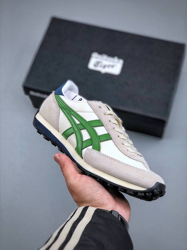 鬼冢虎Onitsuka Tiger California 78系列.超舒适缓震复合底包跟鞋.Edr 78起初于1978年开发，鞋子的特色在于前脚掌与脚踝有坚固的