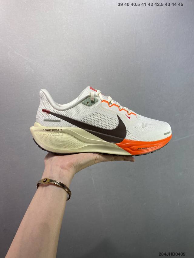 公司级Nike Air Zoom Pegasus 41 Gtx 登月跑鞋 网面透气跑步鞋 兼顾迅疾外观和稳固脚感 后跟覆面和中足动态支撑巧妙融合 缔造稳定顺畅的