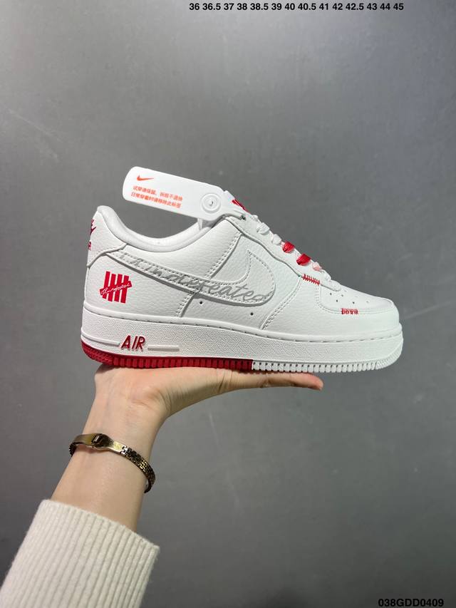 公司级Nike Air Force 1 ‘07 Low “联名”空军一号 低帮 运动鞋 休闲鞋 折边针车 工艺难度大 原楦头原纸板 原装鞋盒 定制五金配件 内置