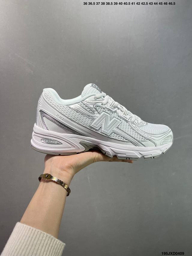 公司级新百伦中古跑鞋 New Balance 740系列新百伦 潮流男女运动鞋 Nb740跑步鞋透气鞋复古潮鞋 货号:U740Gr2 尺码:36 37 37.5