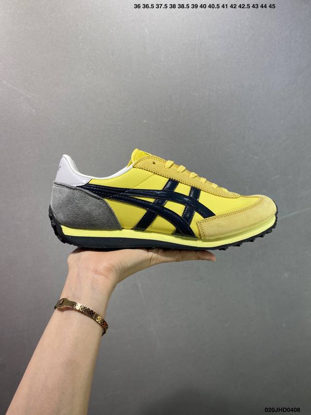 公司级Onitsuka Tiger Edr 78 复古单品 此款Onitsuka Tiger从款式颜色造型上体现出追求舒适和细节，鞋类更是推崇手工制作的严谨，融