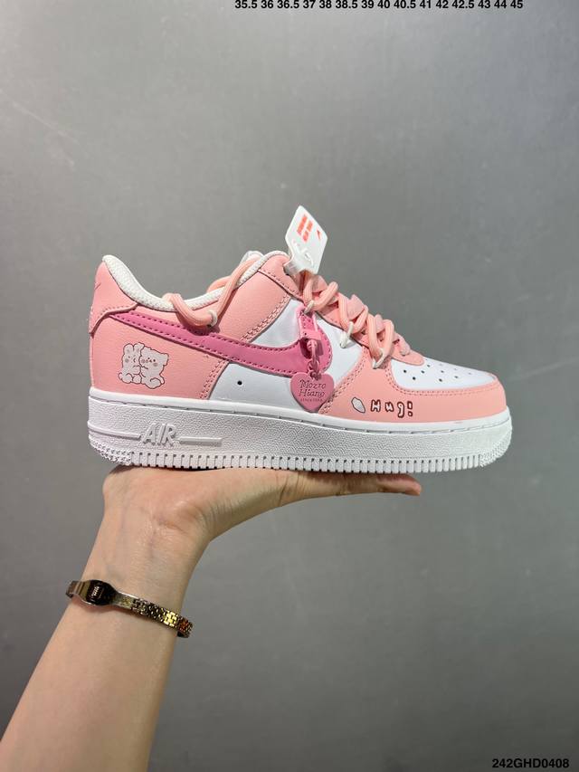 核心私 公司级Nk Air Force 1′07 Low 空军一号低帮百搭休闲运动板鞋 Zh0316-055 柔软、弹性十足的缓震性能和出色的中底设计 横跨复古
