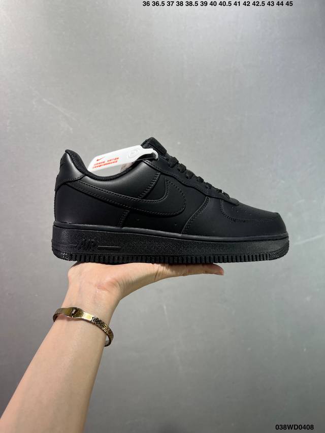 Nike Air Force 1 Low’07 空军一号低帮休闲板鞋 定制皮料 原楦原纸板 纯正空军版型 内置全掌气垫 货号：男 Cw2288-114 女 Dd