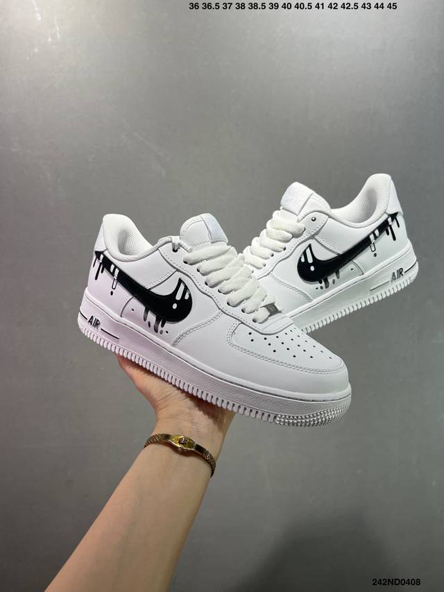 特价Nike Air Force 1 Low 米黄 空军一号低帮休闲运动板鞋 原楦头原纸板 打造纯正空军版型 专注外贸渠道 全掌内置蜂窝气垫 原盒配件 原厂中底
