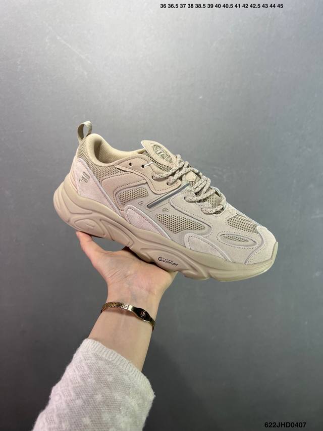 Fila Fusion 斐乐潮牌 复古低帮运动休闲鞋 Filafusion主要以时尚运动文化 跨界联名为主 结合当下广受欢迎的滑板街篮 棒球、骑行等时尚运动 运