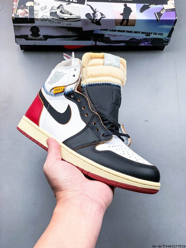 头层真标！耐克Nike Air Jordan 1 Aj1乔丹一代高帮复古文化休闲运动篮球鞋 0405277F26