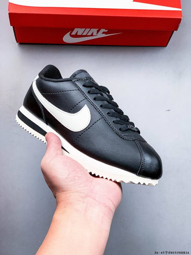 公司级！耐克Nike Classic Cortez Nylon 阿甘经典休闲运动鞋 0405198H24