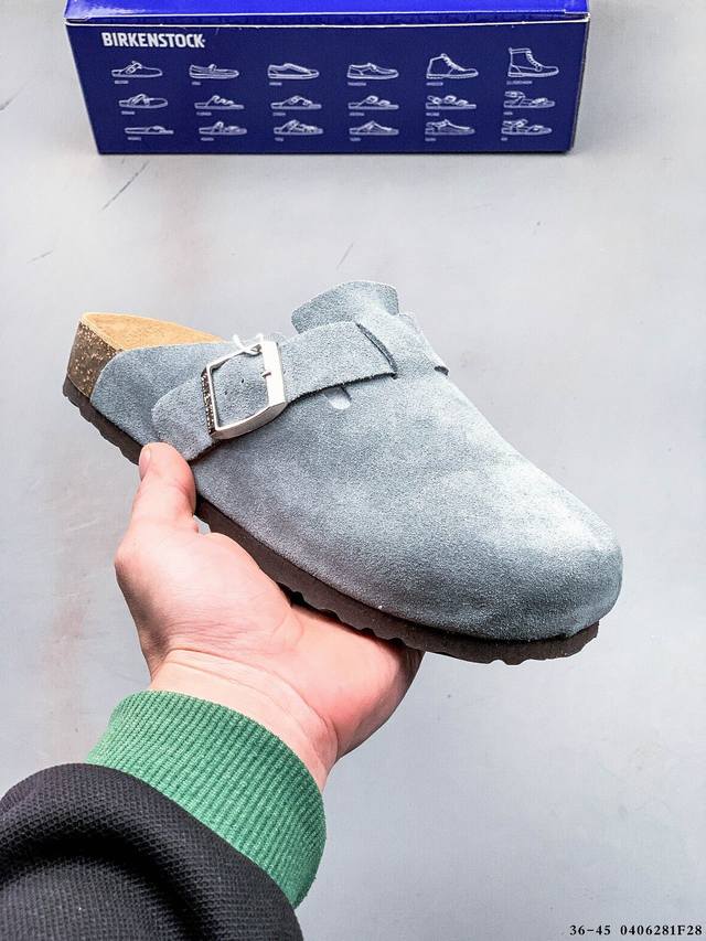 德国凉鞋品牌 博肯 Birkenstock Rio 软木底凉鞋，采用其特有的鞋床设计，贴合脚面穿着舒适，Birkenstock Milano中性软木鞋底凉鞋采用