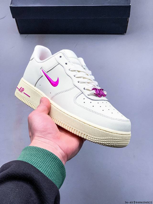 二层真标！耐克Nike Air Force 1 Low 空军一号低帮经典百搭休闲板鞋 0406156S22