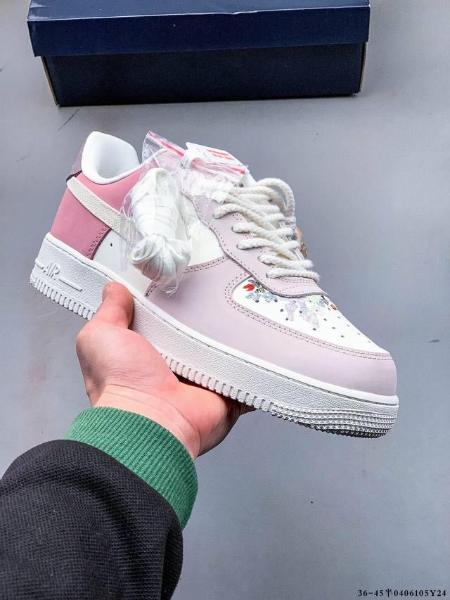二层真标！耐克Nike Air Force 1 Low 空军一号低帮经典百搭休闲板鞋 0406105Y24