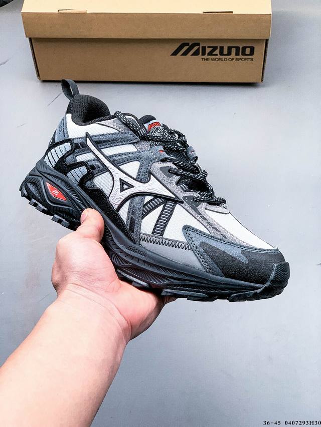公司级！美津浓Mizuno Racer Trail Se 越野耐磨透气速干低帮户外功能鞋 Mizuno Racer Trail 是一款终极越野跑鞋，可让您以速度