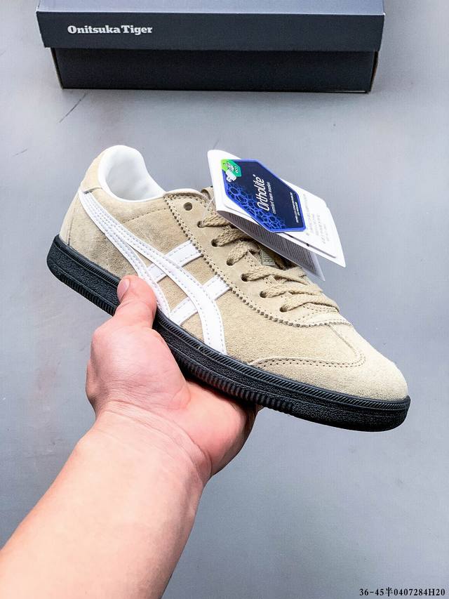 Asics 亚瑟士 Tokuten低帮橡胶鞋底休闲板鞋 0407284H20