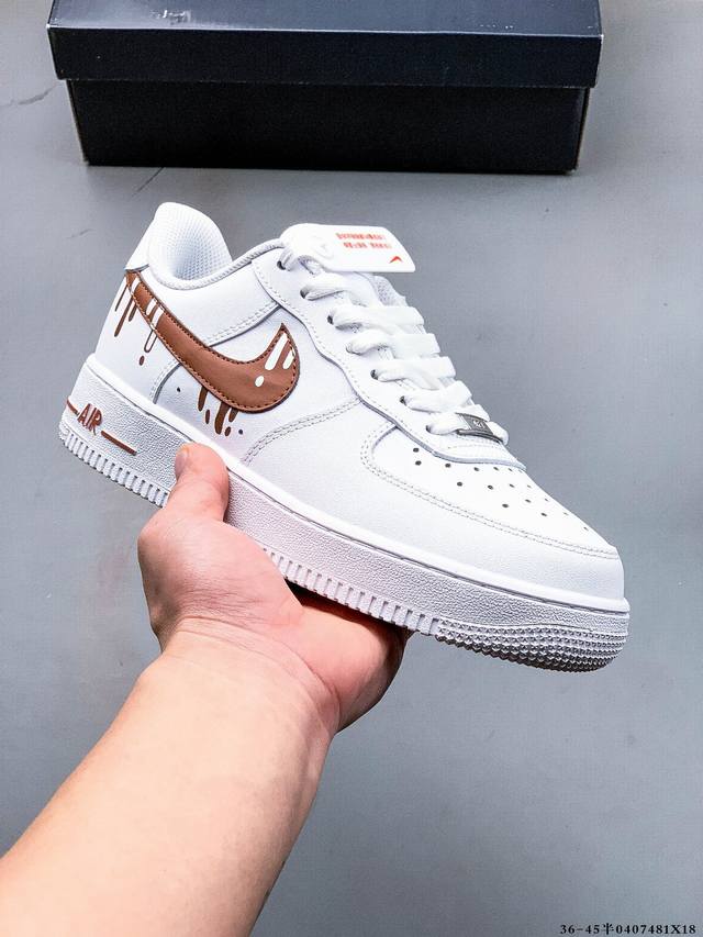 集图 真标半码！耐克Nike Air Force 1 Low 空军一号低帮经典百搭休闲板鞋