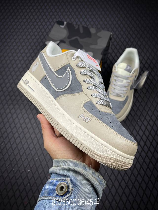 C 公司级Nike Air Force 1‘07 Lv8 原楦头原纸板 打造纯正低帮空军版型 专注外贸渠道 全掌内置蜂窝气垫 原盒配件 原厂中底钢印、拉帮完美