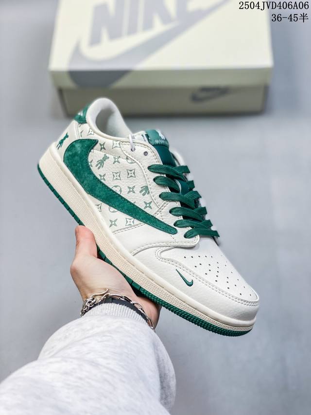 海外爆款限量发售！公司级 Travis Scott X Fragment Design X Jordan Air Jordan 1 Low Og Sp “暴力熊