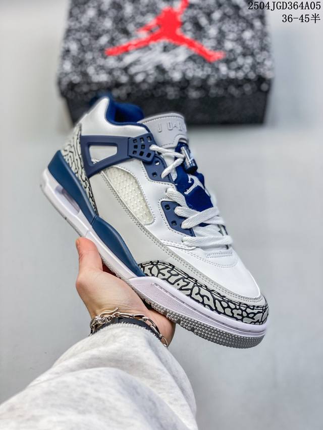 Jordan 乔丹 原楦原纸版开发，采用硬质牛巴磨砂革鞋面材质，中底Pu内嵌开窗式Air缓震气垫，外置防滑耐磨橡胶大底经典爆裂纹,全新低帮造型吸睛！耐克Nike