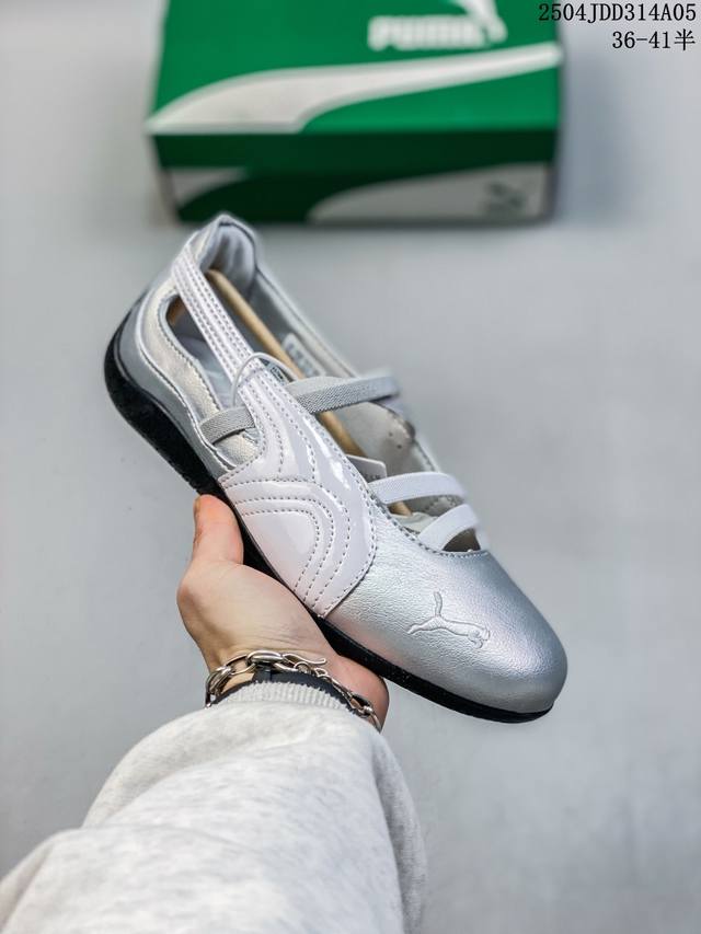 公司级Puma Speedcat 简约时尚休闲气质百搭单品 时尚一脚蹬 彪马 玛丽珍鞋 货号:401287-02 尺码:36 37 37.5 38 38.5 3