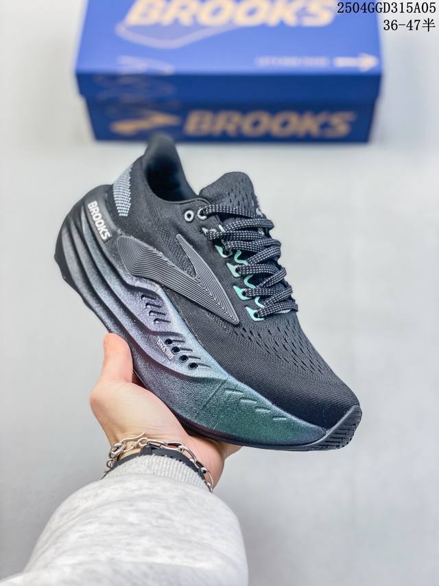 真标带半码 Brooks布鲁克斯Glycerin甘油20跑步鞋缓震轻便透气 尺码：见图 编码：04Ggd315A05