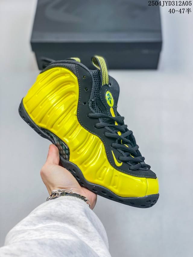 公司级Nike Foamposite One 喷泡 中帮 复古篮球鞋 货号:521186 800 尺码:40 40.5 41 42 42.5 43 44 45